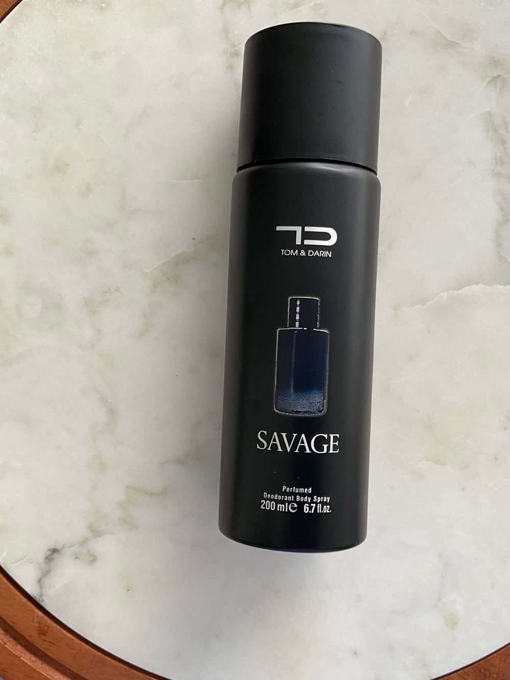 Savage Perfumed Deodorant Body Spray — Black